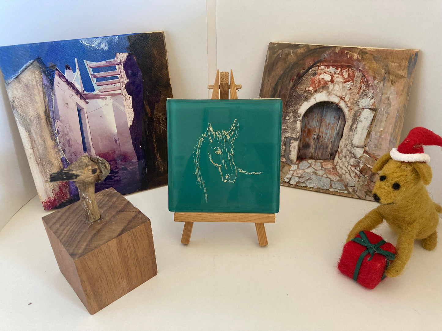 Four small unusual gifts easy to pack and wonderful to receive .