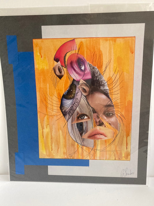 The Eyes Have It Collage & Print